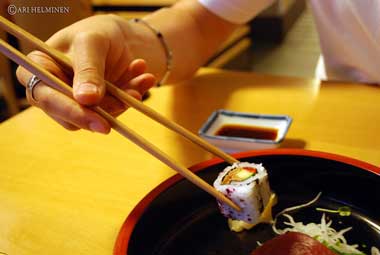 How to eat in a Japanese restaurant